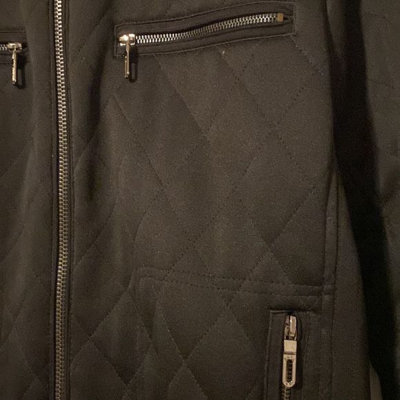 Zara mens black moto jacket size L - Picture 3 of 6